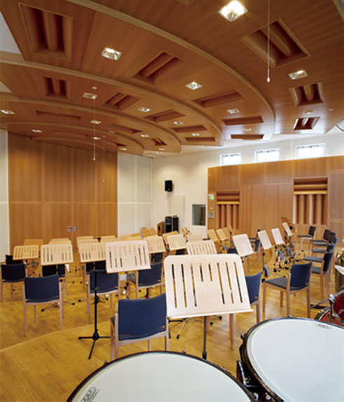 德国柏林音乐文化中心使用Steirer实木地板效果图